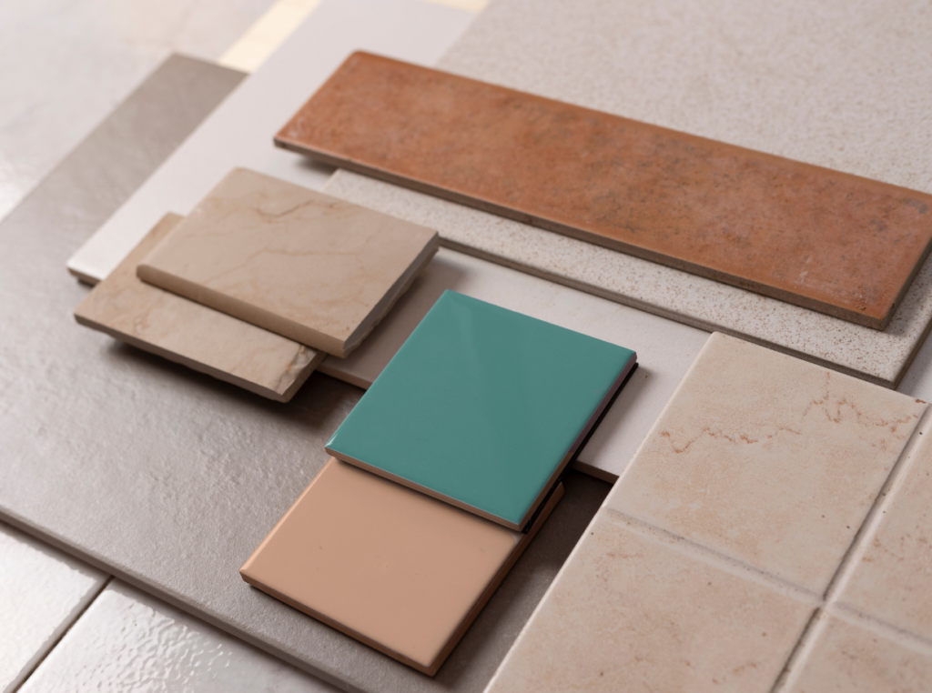 selection of floor tile